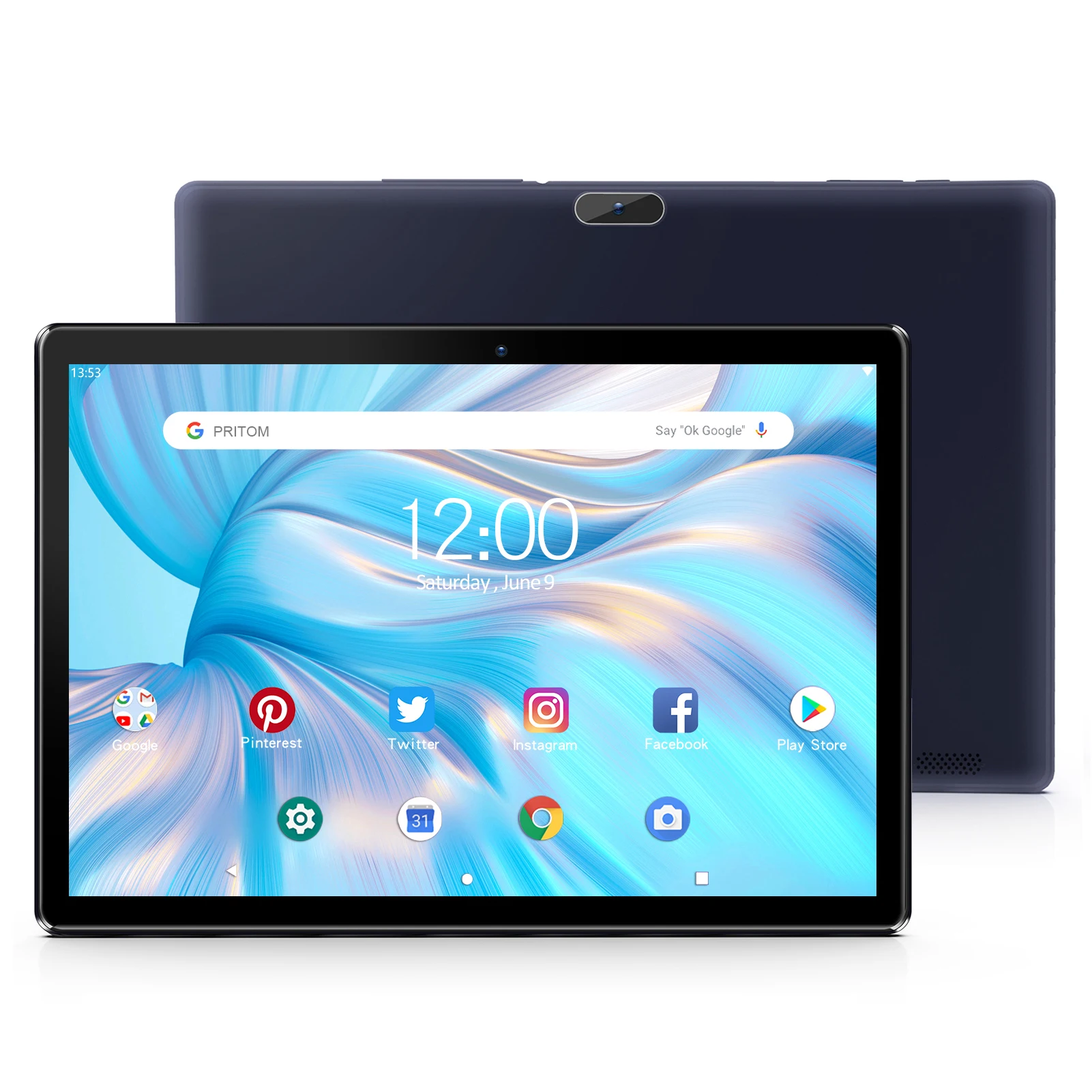 Pritomタブレット 10.1インチ Android 9.0 ROM 32GB Pritom 10.1