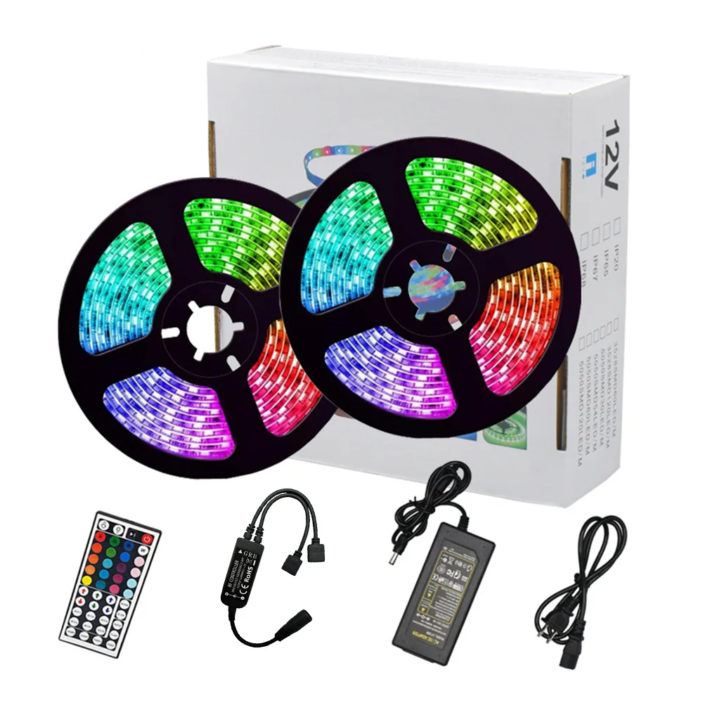 Flexible Led Strip Light IP65 RGB Warm white Pure White CCT RF Controller