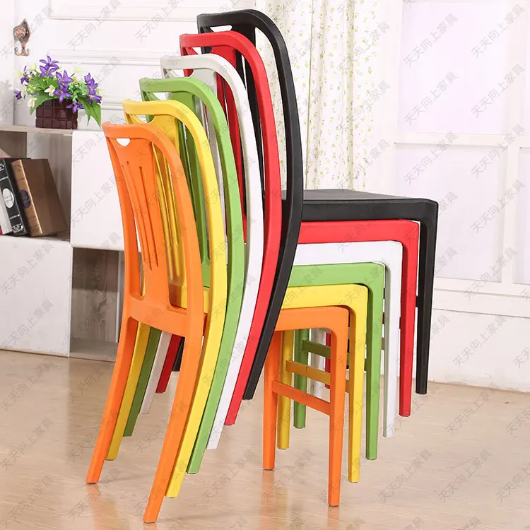 Mass Production Wholesale Prices for Plastic Tables and Chairs Popular Dining Chair Economic Price Restaurant Chair For Sale