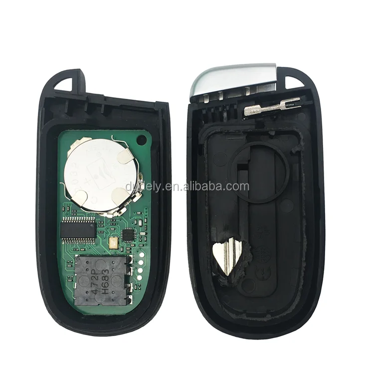 5 Buttons Id46 Chip Keyless Smart Remote Car Key For Chrysler Dodge