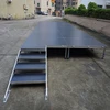 portable beyond stage with adjustable leg, the mobile aluminum stage can be easily installed for Indoor