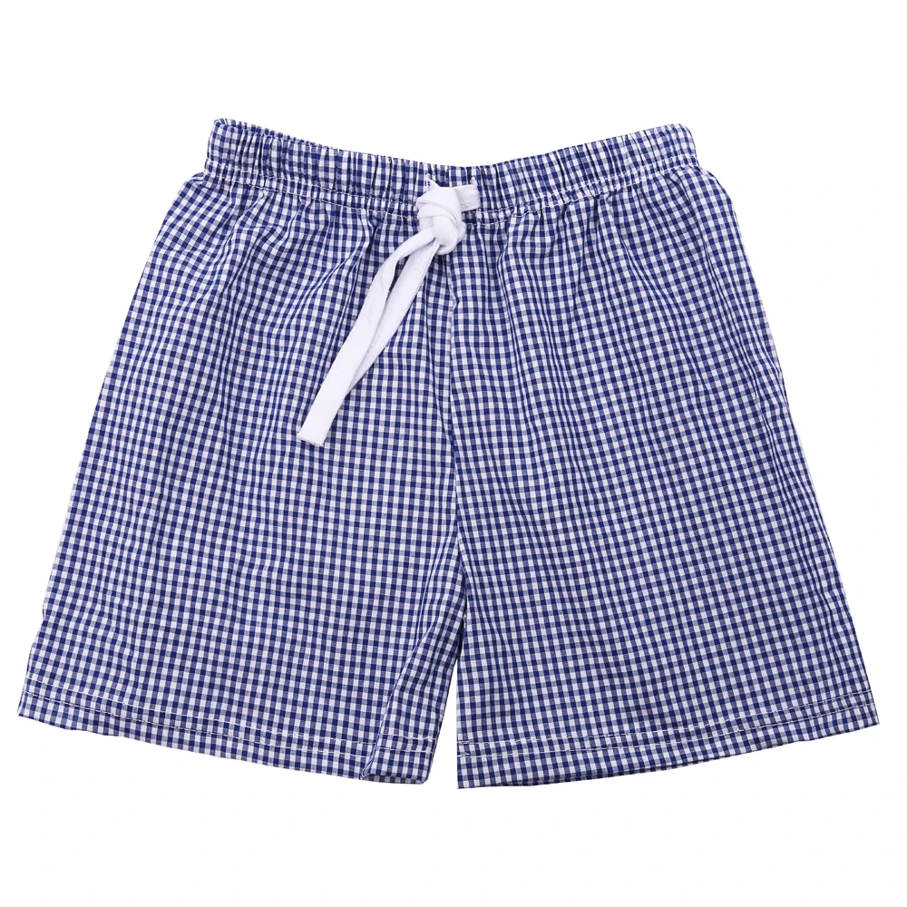 Summer Baby Swimwear Kids Seersucker Toddler Boys Swim Suits Boutique