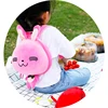 baby toddler 3d travel backpack, leisure kids school bag backpack school, Children school plush animal rabbit shape backpack