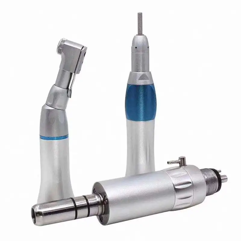 Low Speed Handiece Set  Dental with Straight Head Contra Angle Motor details