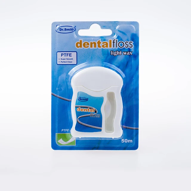 Одобренный CE OEM, высококачественная зубная нить, вощеная и мятная, средство для чистки зубов, уход за полостью рта, поддержка настройки поставщика