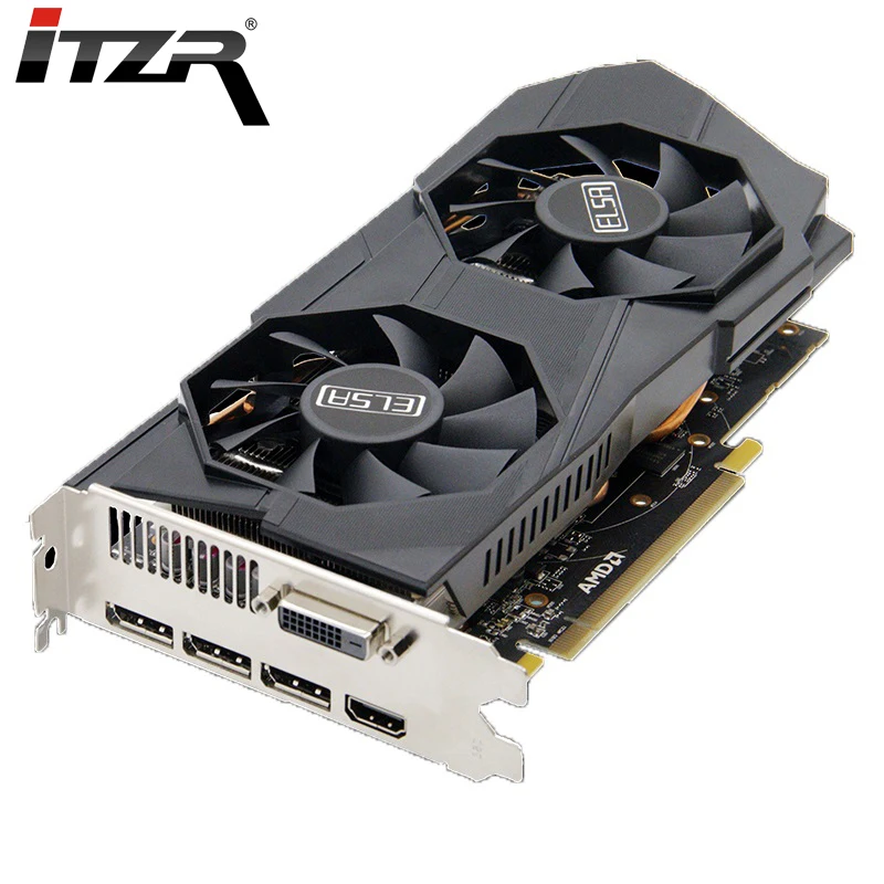 ELSA RX580 8GB Graphics Card GDDR5, 256Bit, PCI Express 3.0 for