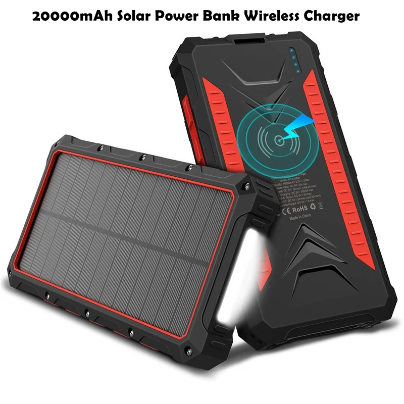 20000mAh Solar Power Bank Overview