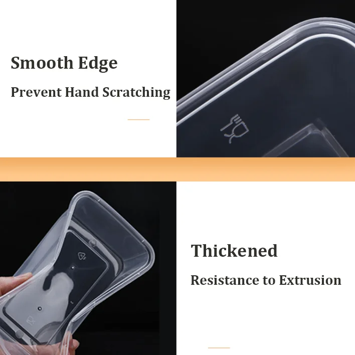 Factory Supplier New Brand Wholesale Disposable Plastic Box Food