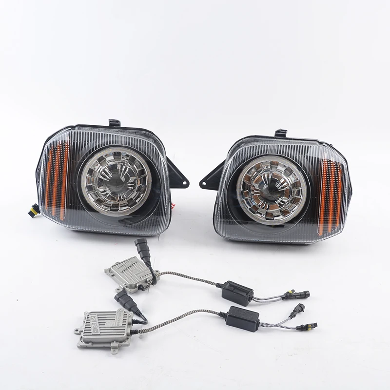 Maiker offroad Wholesale 4*4 accessories led headlights with angle eye for suzuki jimny 07+