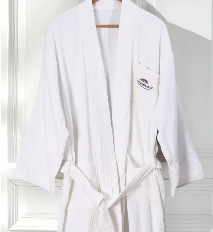 100% 棉高品质丝绒酒店浴衣
