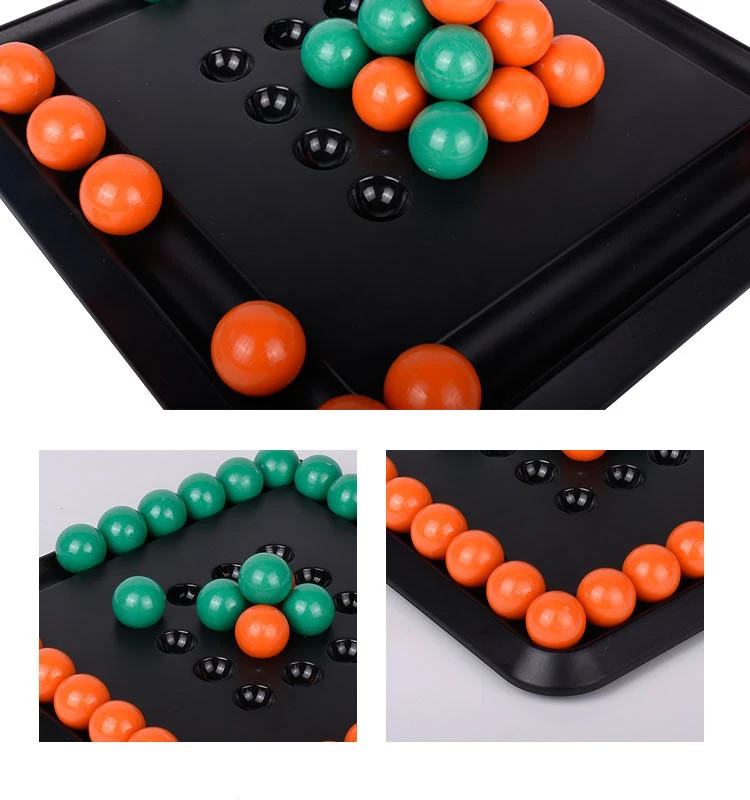 intelligent 3d beads brain teaser puzzle game iq toy pyramid