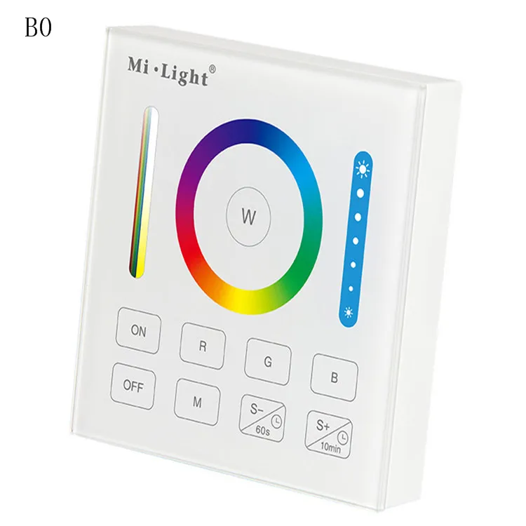 Mi Light Smart Touch Screen Panel Controller Dimming/CCT/RGB/RGBW/RGB CCT LED Strip Wall light B0