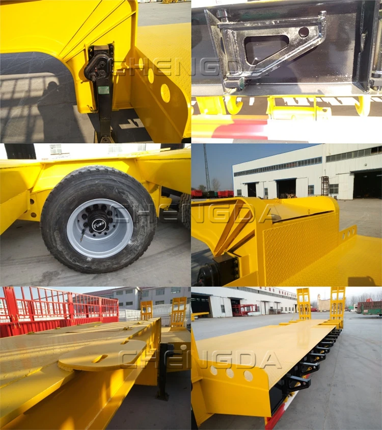 4 axle lowboy trailer details