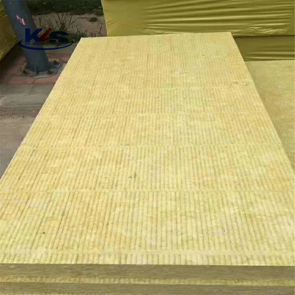 
KRS 80kg/m3 density rock wool board conventional size 1200*600*50mm 