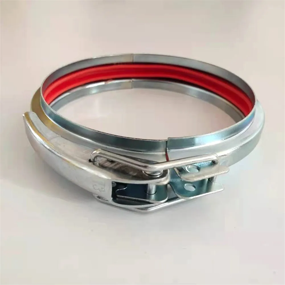 Quick Release Duct Clamp Pull Ring With Lever Mechanism For Modular