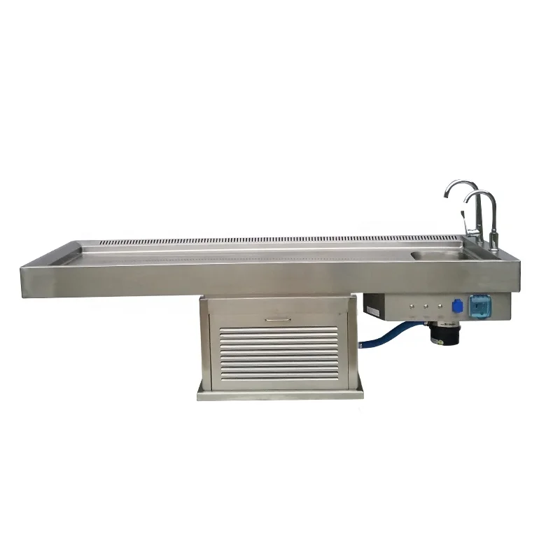 Stainless Steel Made Autopsy Table for Postmortem Examination ...