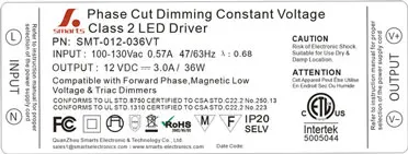 12v triac dimmable led trafo 32w 36w dimmable led driver
