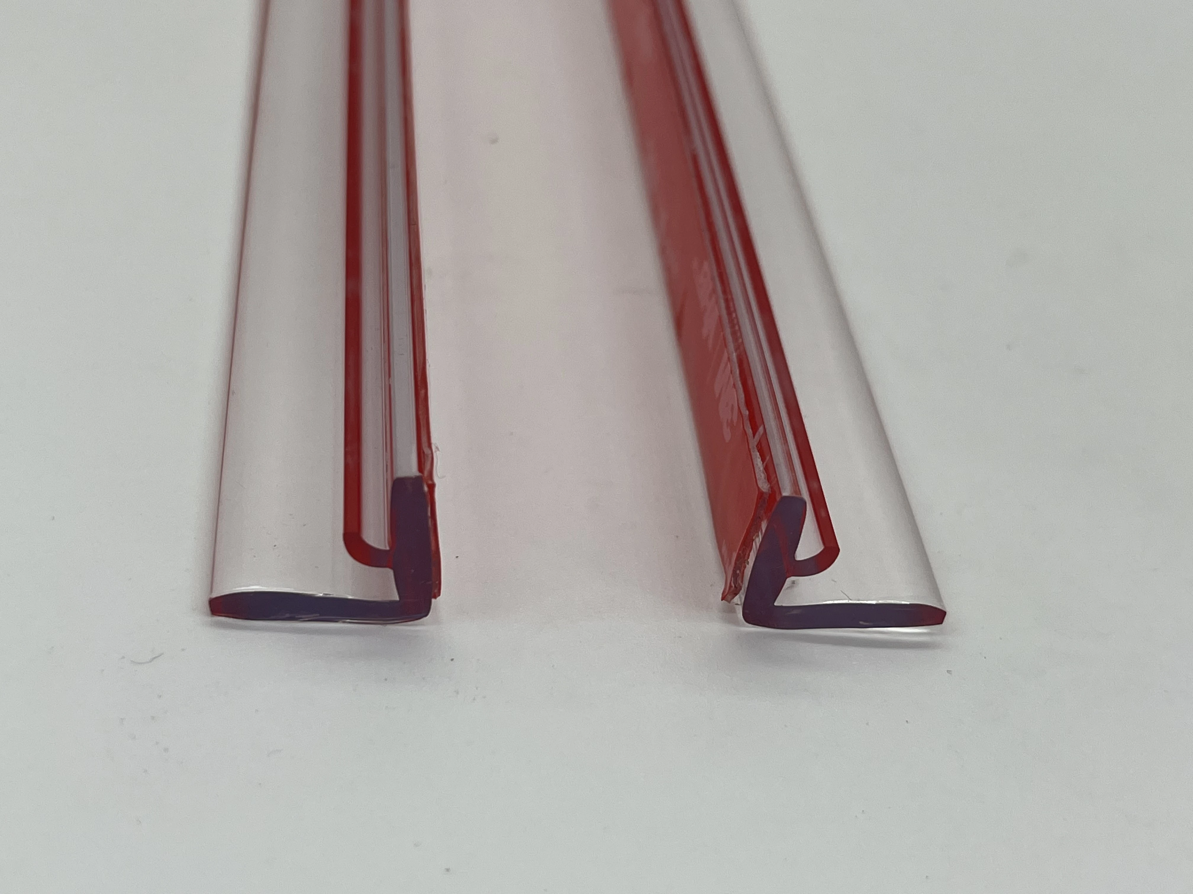 Hot   L-Jamb with Pre-Applied Tape Sealing   80 Inch Replacement Clear  Plastic L-seal for Sliding Shower Door Systems manufacture