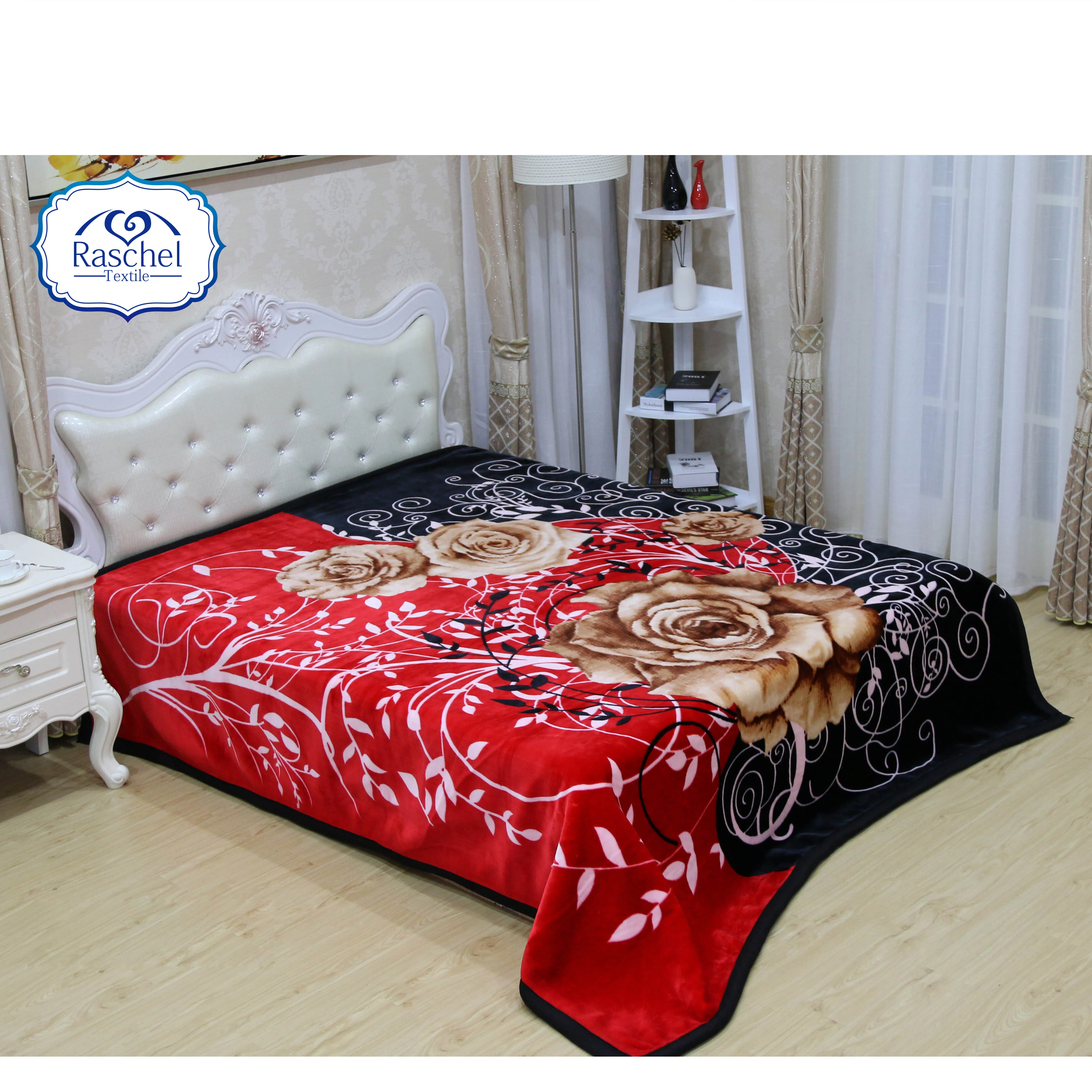 100 Polyester Good Design Pakistan Style Embossed Blanket Buy New