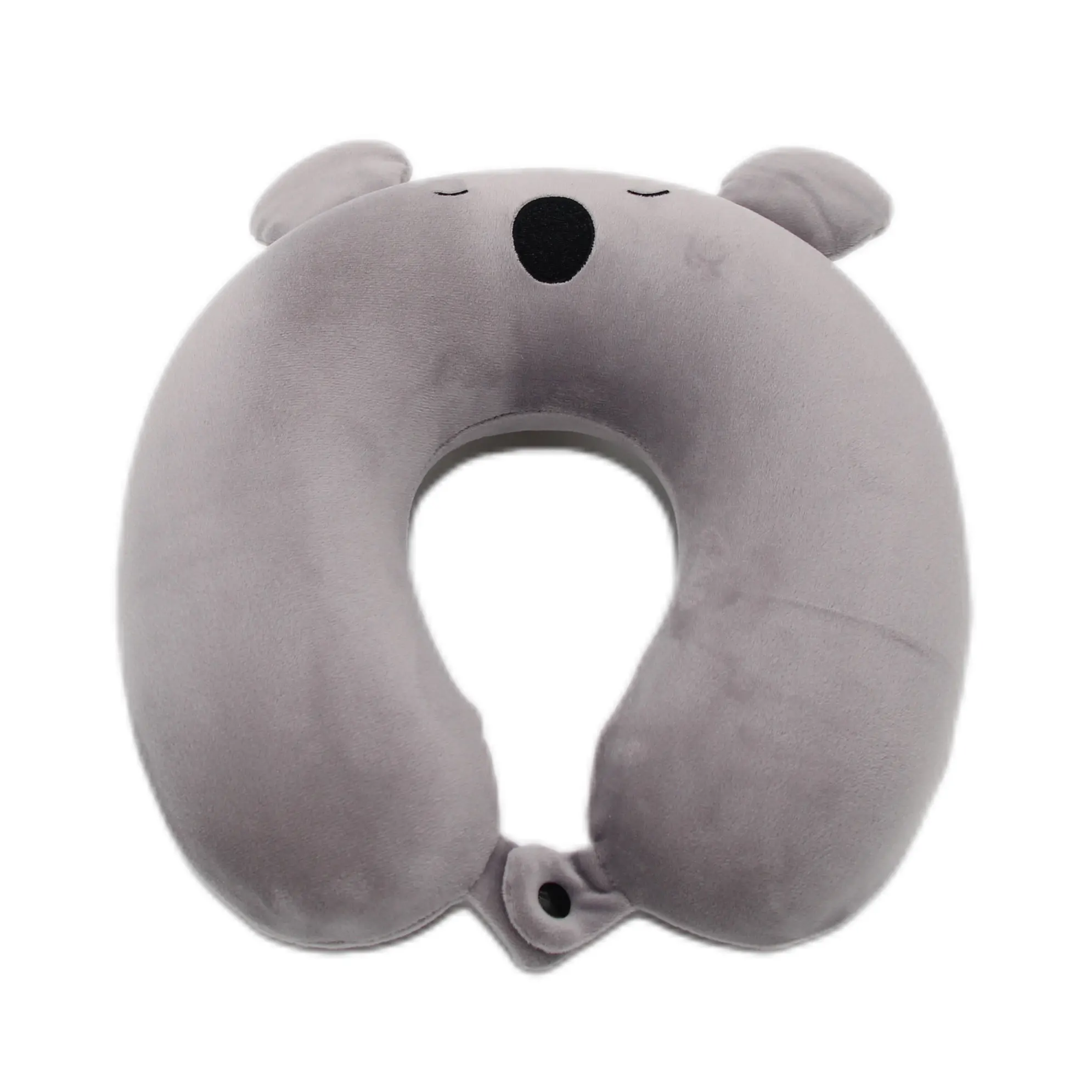 Customization Portable Slow Rebound Memory Foam U-shaped pillow Ergonomic Breathable Soft Neck Warp Support Travel Pillow