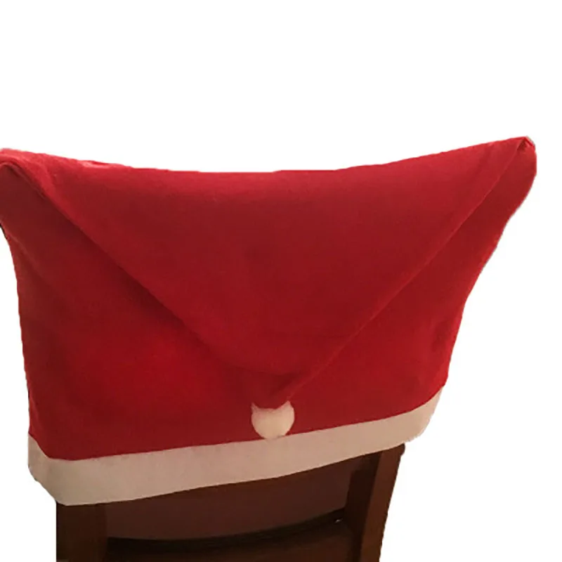 santa hat chair covers