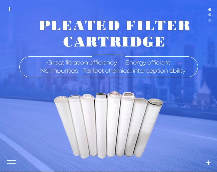 Pp Pleated Membrane Filter Cartridge 0.2 Micron Pp Filter Cartridge