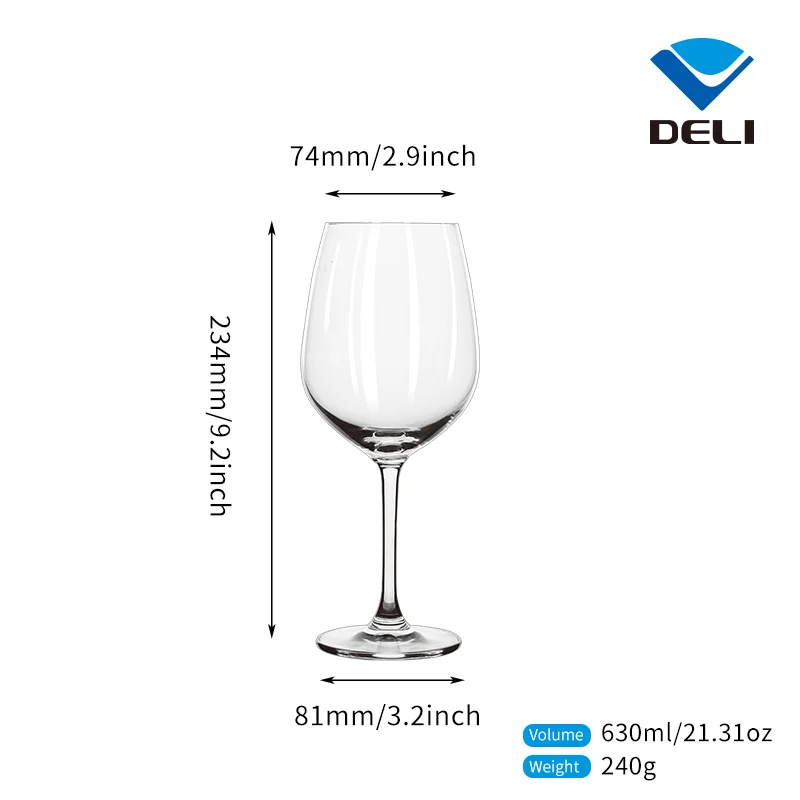 Size of wine glasses, height, volume and dimensions, must know - Gurasu  Crystal