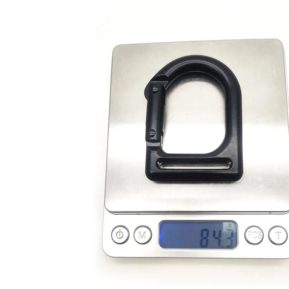 BT-5086 Strap Buckle Hook Webbing Belt Clasp Swivel Outdoor Rock Swivel Hanging Hook Yoga Zinc Alloy Carabiner