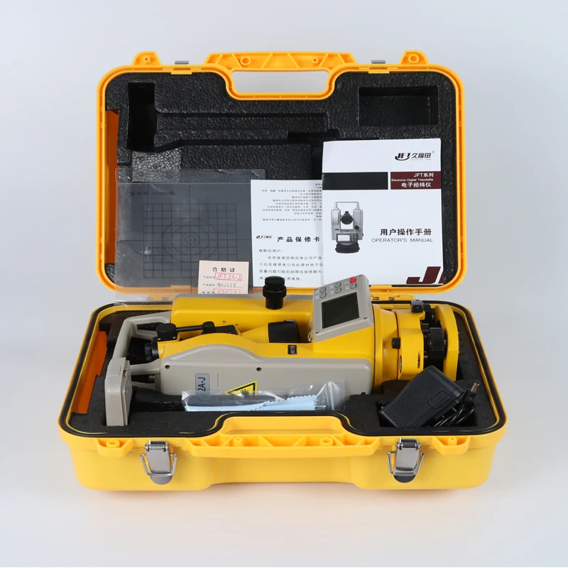 High Precision Theodolite Surveying Instrument Jft-2a Laser Digital ...