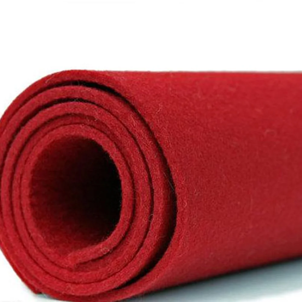 With Best Price For Bags Factory Supply 1mm 2mm 3mm Polyester Felt Non Woven Fleece Nonwoven 100