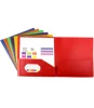 Plastic 2 Pocket School POP Folders Assorted Primary Colors Document File Folder For Office School Home