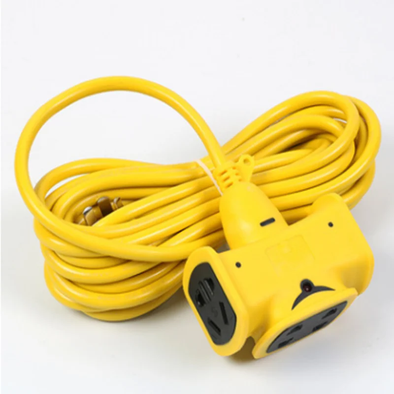 Good quality Hot sales explosion-proof Aircraft shape wire10m Power Extension Socket