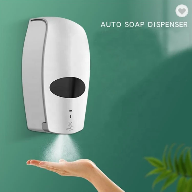 Fashion Design Wall-mounted 850ml Smart Sensor Electric Automatic Touchless Soap Dispenser