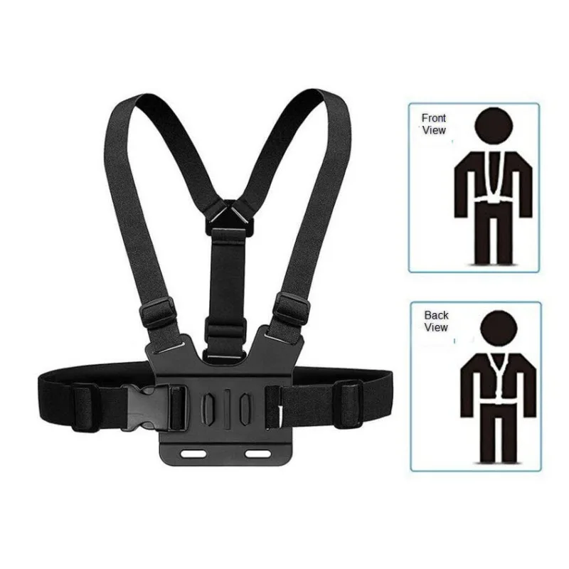 Navitech Adjustable Elastic Body Chest Strap Mount Belt Harness for The Xtreme 16MP 4K Ultra HD WiFi Waterproof Sports Action Camera 