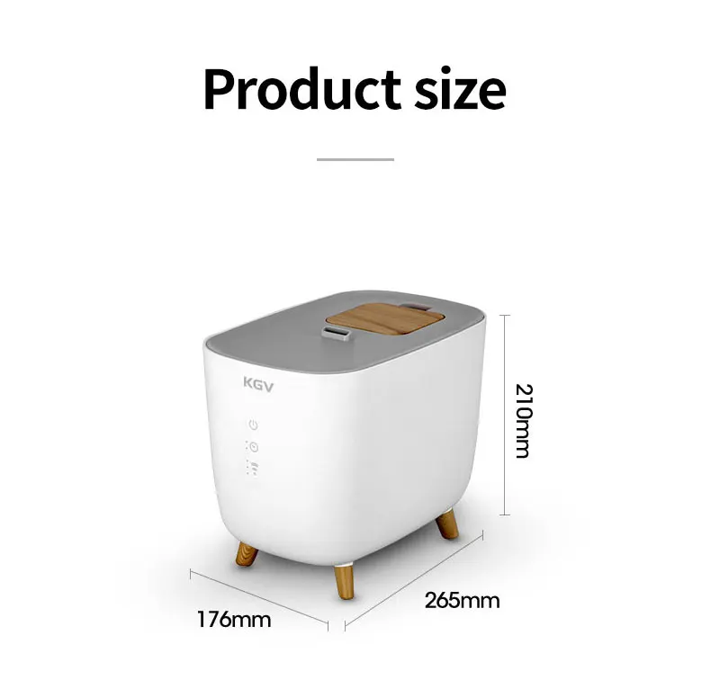 2.5L portable home appliance ultrasonic warm mist aroma diffuser air humidifier with usb