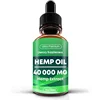 Pure Hemp Extract 4000 MG for Pain Relief, Relaxation, Sleep and Mood Support, Natural, Organic, Vegan