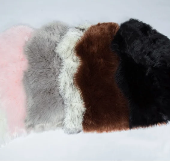 100 Acrylic Faux Fur Sheep Skin Rugs And Carpets Fake Fur Rugs Single