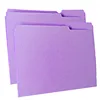Manufacture Custom A4 Paper File Folder Recycled Handmade 1/3 tabs cut Paper File Folder for Filing Products