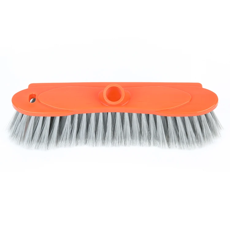 Durable household floor cleaning plastic broom head