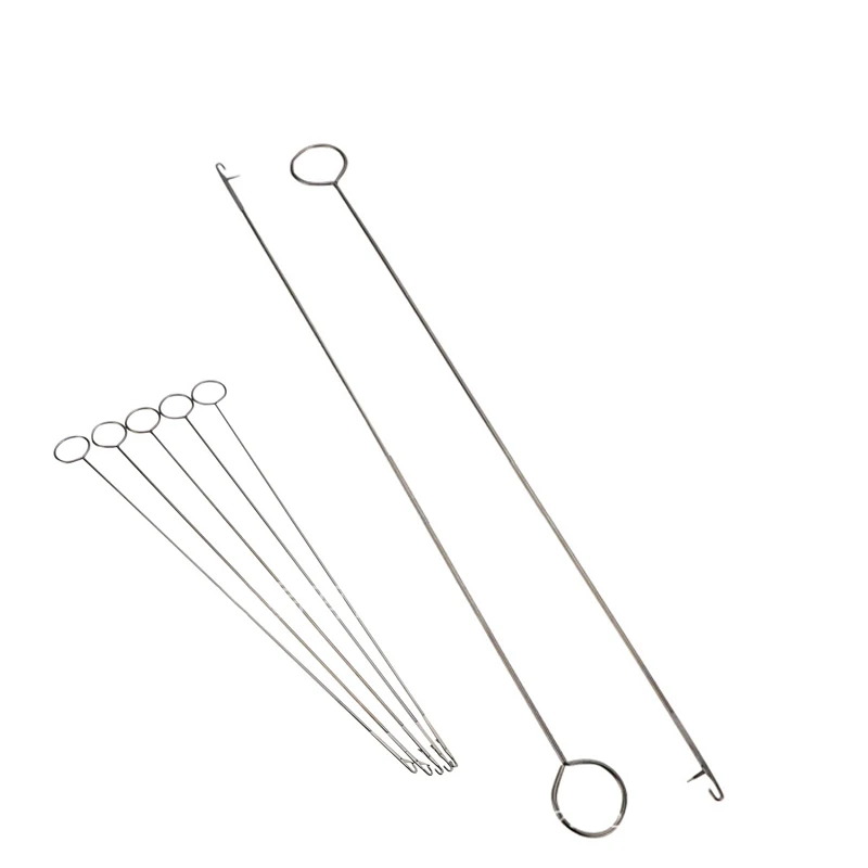 1PCS Metal Loop Turner Hook With Latch For Turning Fabric Tubes Straps Strips! 1PCS Metal Loop Turner Hook With Latch For Turning Fabric Tubes Straps Strips!