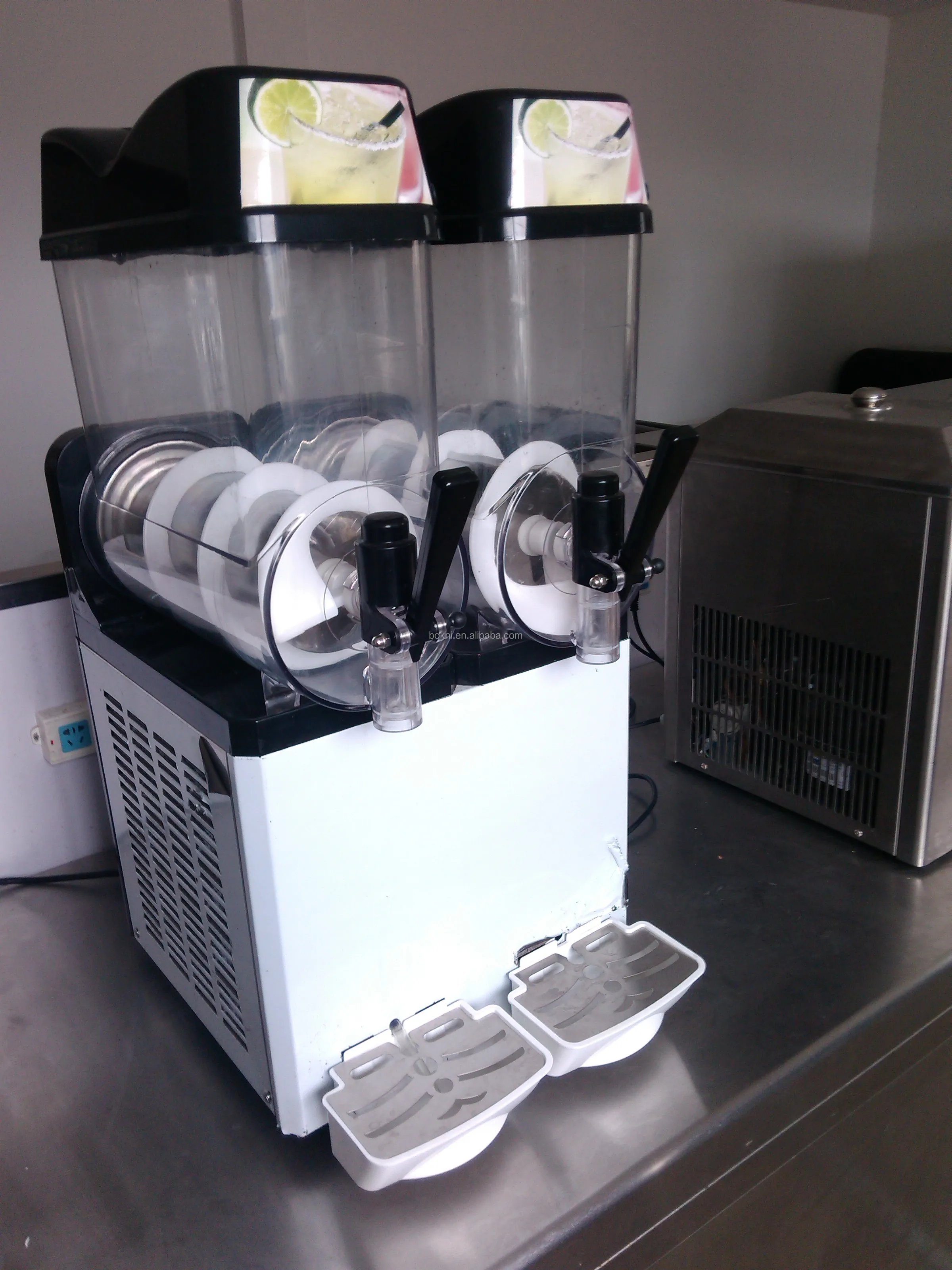 Hot Sale Commercial 12l Double Tanks Slush Frozen Drink Machine Buy