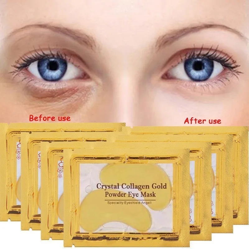 Crystal Collagen Eye Treatment Mask Anti-Puffiness Dark Circle Moisturizing Eyes Masks Beauty Skin Care