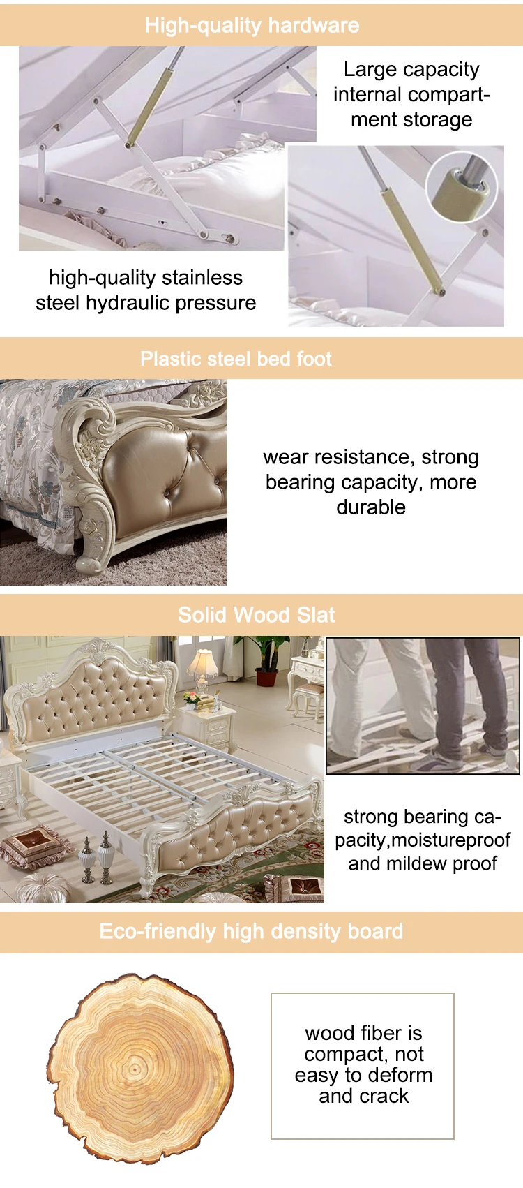 King Size Sets Mattress Bed Room Set Royal Wooden Prices Bedroom Furniture Luxury
