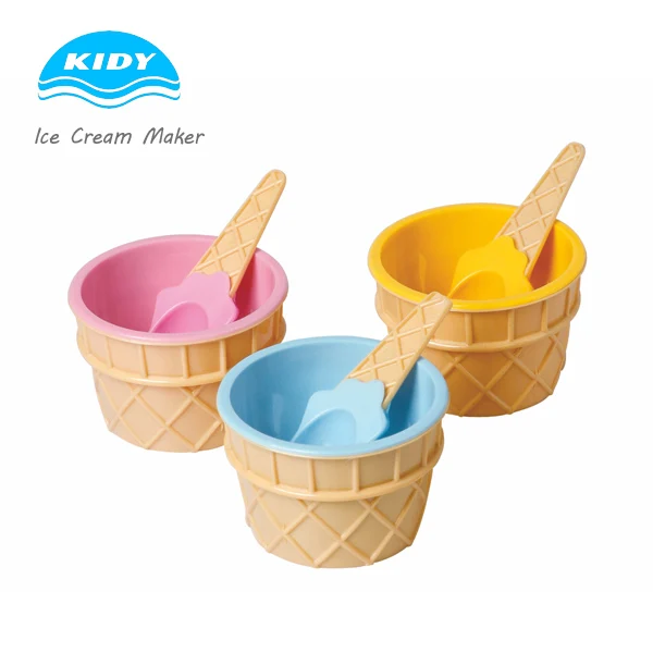 Kidy 1.0l Soft Ice Cream Maker Best Quality Household Ice Cream Machine Homemade Fruit Ice Cream