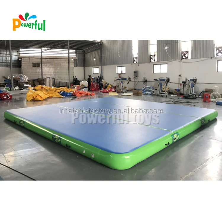 Whole sales inflatable air track 6x6m size square air track