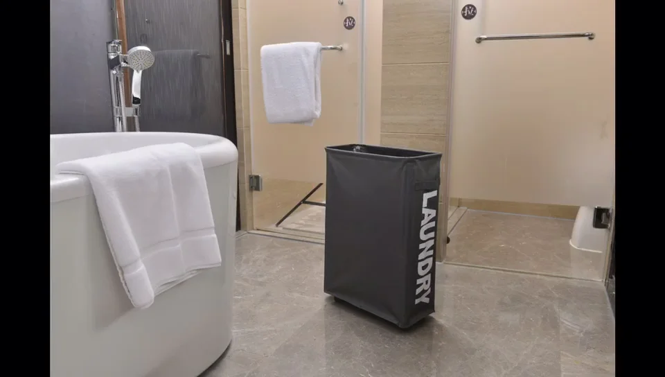 Stackable Wholesale Laundry Baskets Collapsible Wheel Laundry Basket