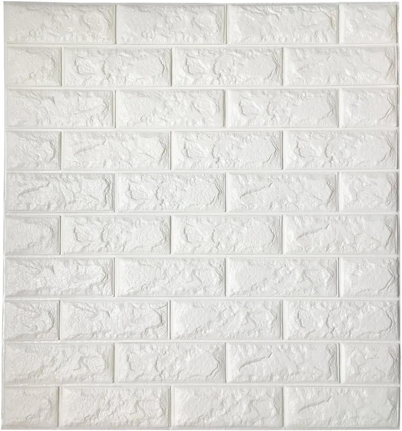 3d Selfadhesive Wallpaper Washed Pe Foam Brick Peel And Stick
