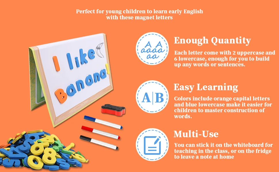 Letters Kit And Numbers With Large Doubleside Board And Storage Box Buy Foam