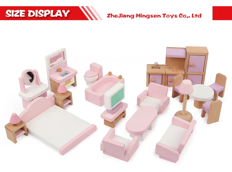 Sale baby unique trump toys children's wooden small furniture toys small toys for kids