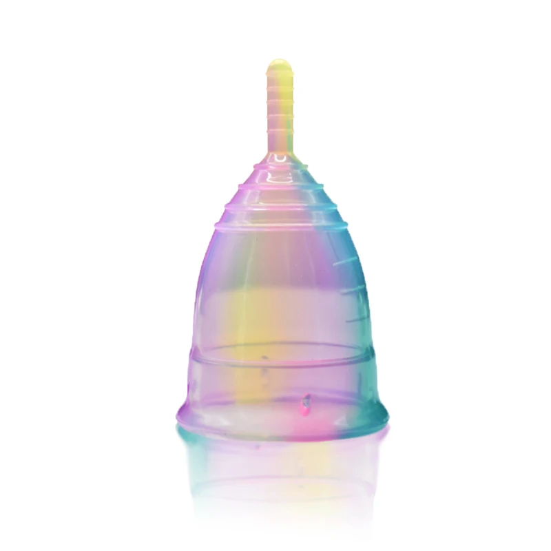 

Organic Silicone Reusable Medical Grade Washable Menstrual Cup, Colors